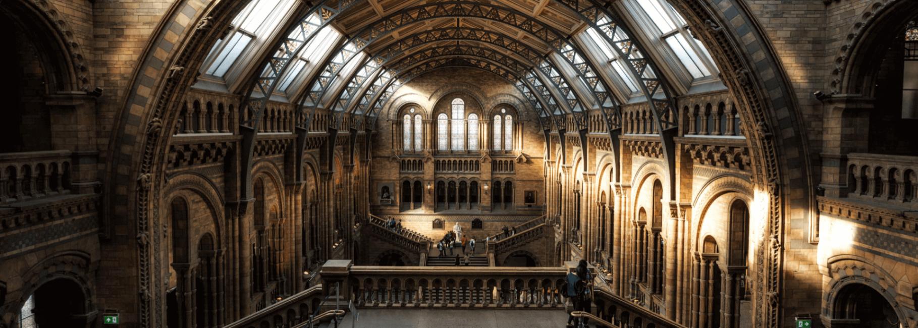 natural history museum london banner